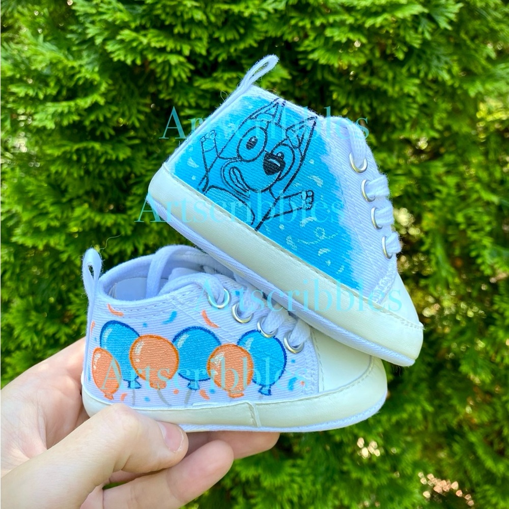 Baby bluey shoes